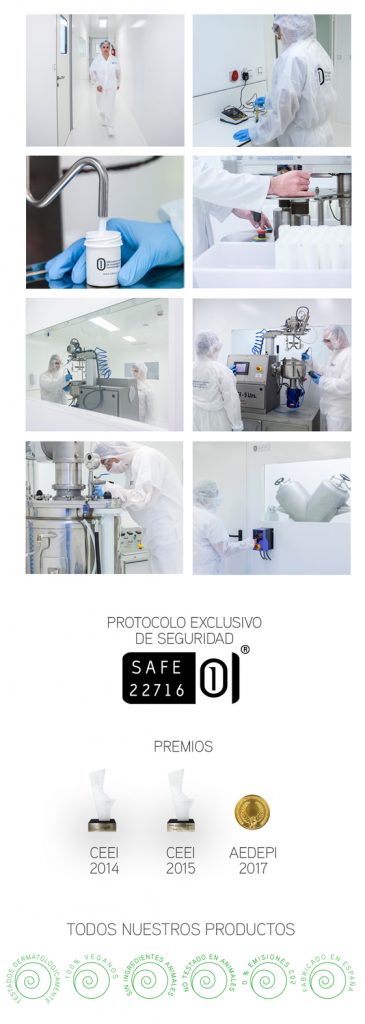 Fabricación de cosmética a terceros, envasado de cosmética a terceros